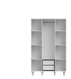 Lavanta 3 Kapaklı MDF Gardırop