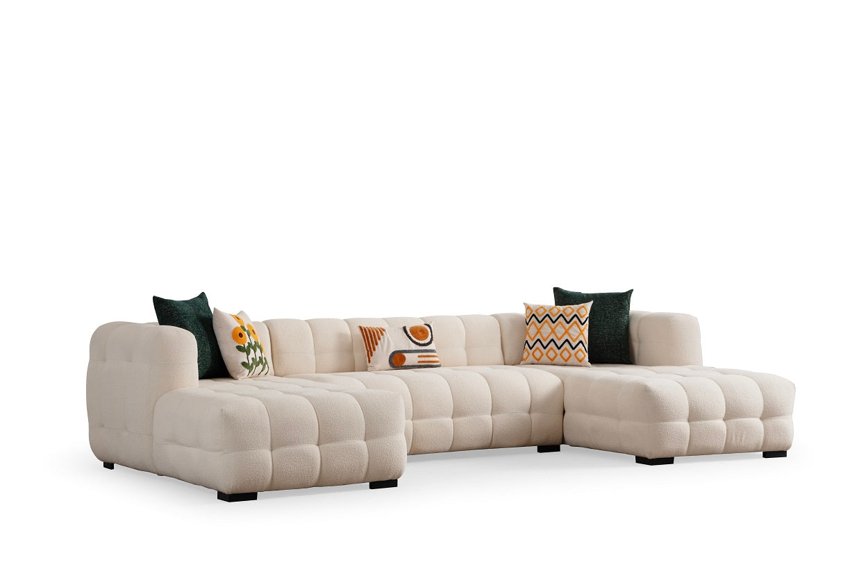 Estanze Corner Sofa with Bed 385 cm