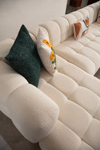 Estanze Corner Sofa with Bed 385 cm