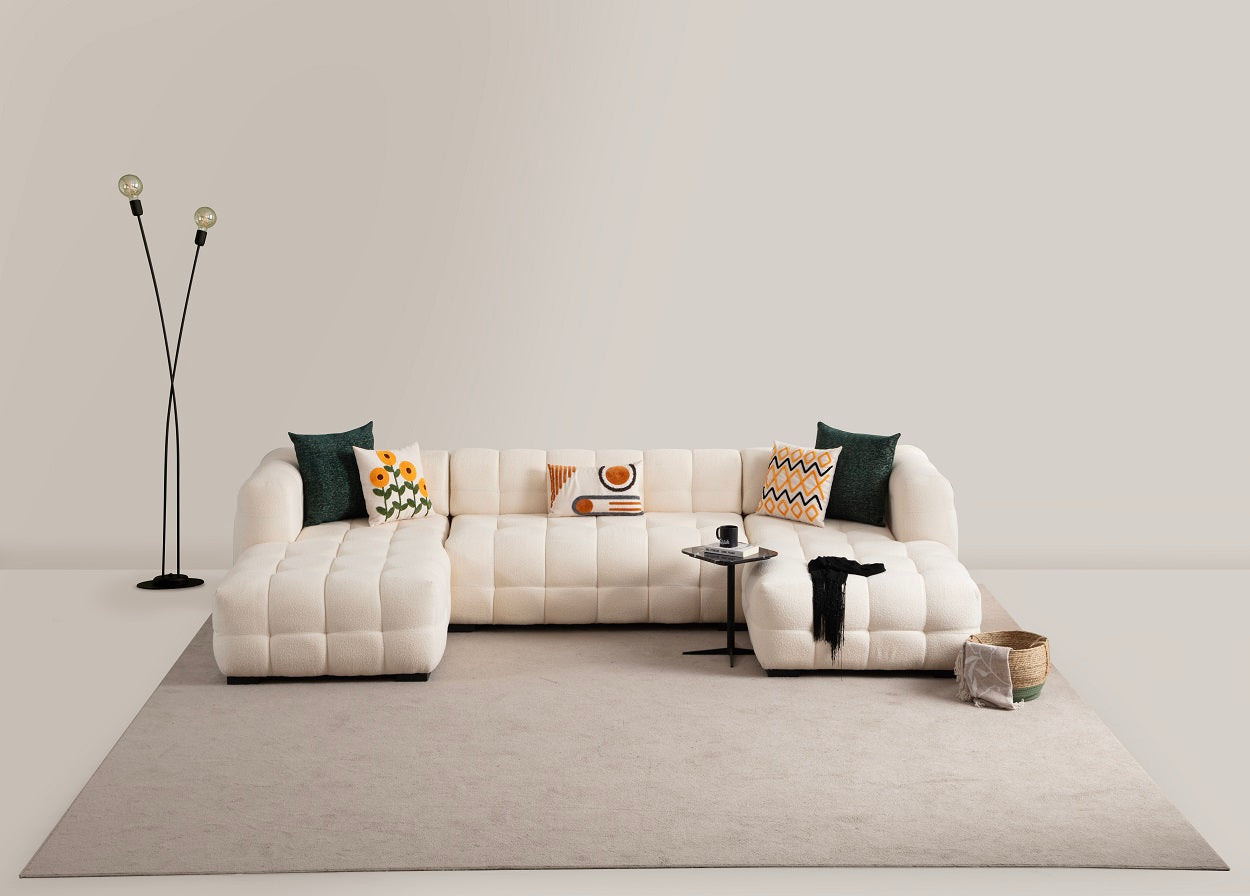 Estanze Corner Sofa with Bed 385 cm