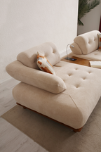 Lois Sofa Bed - 3-Seater Sofa with Coffee Table