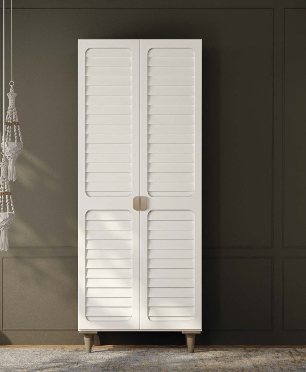 Lavanta 2 Kapaklı MDF Gardırop
