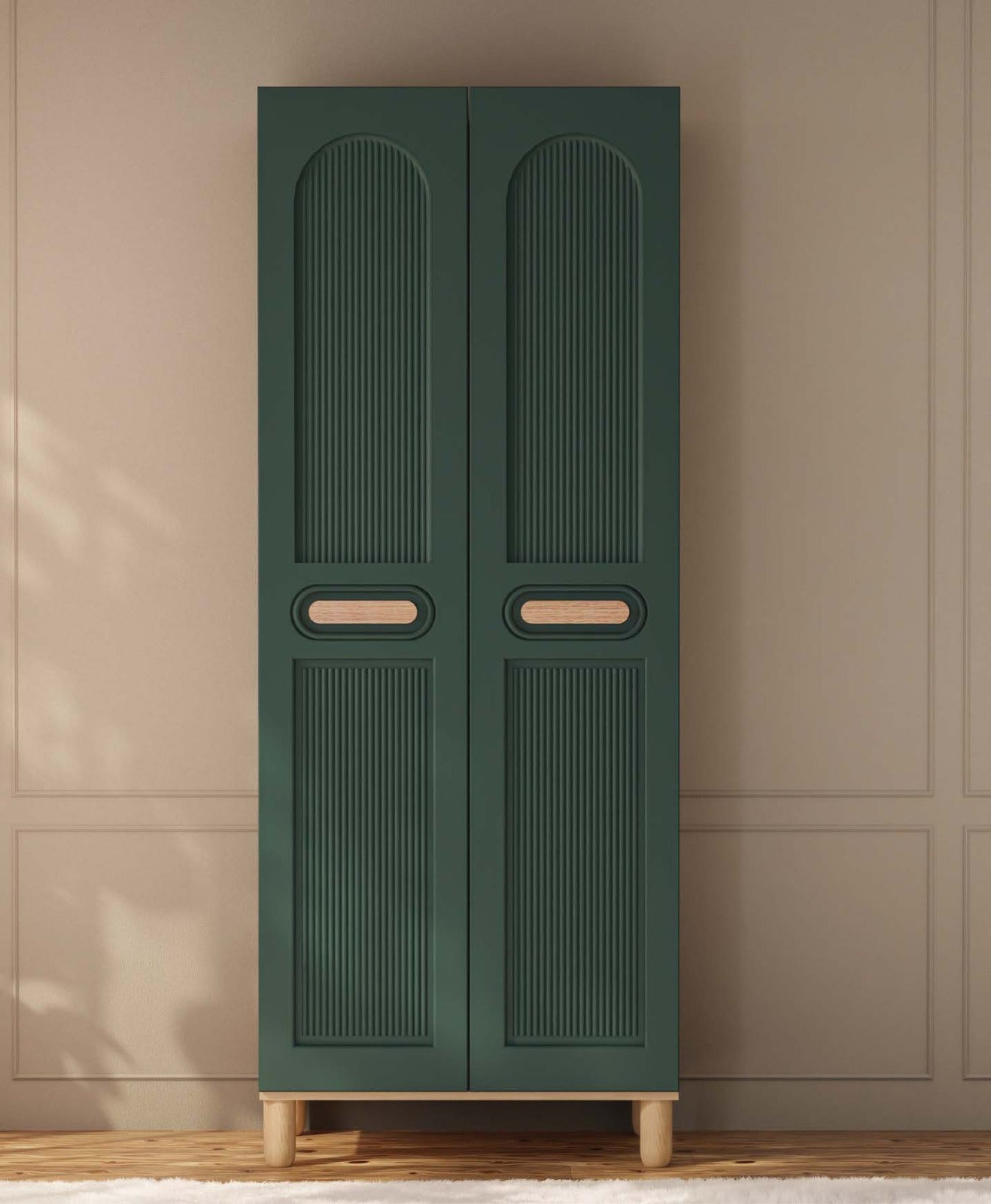 Begonya 2-Door MDF Wardrobe