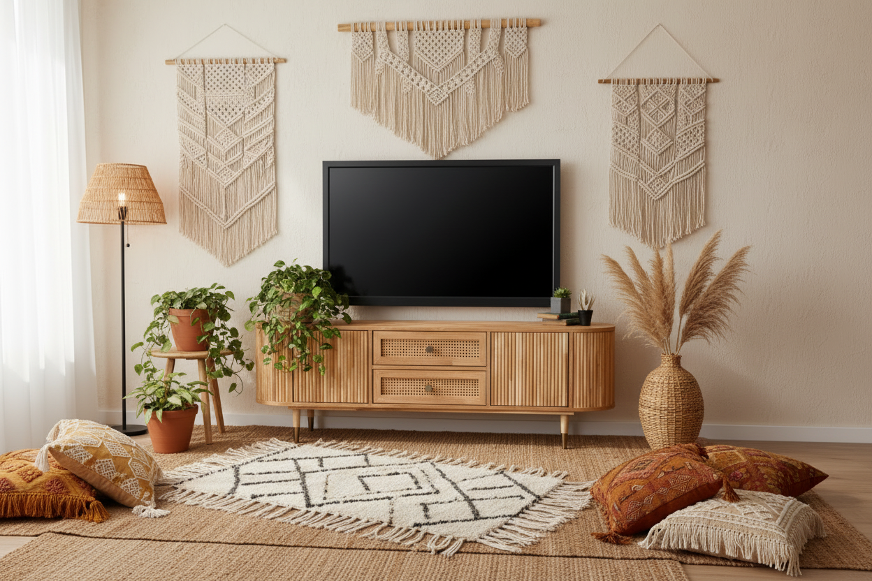 Loft Hazeranlı Tv Sehpası