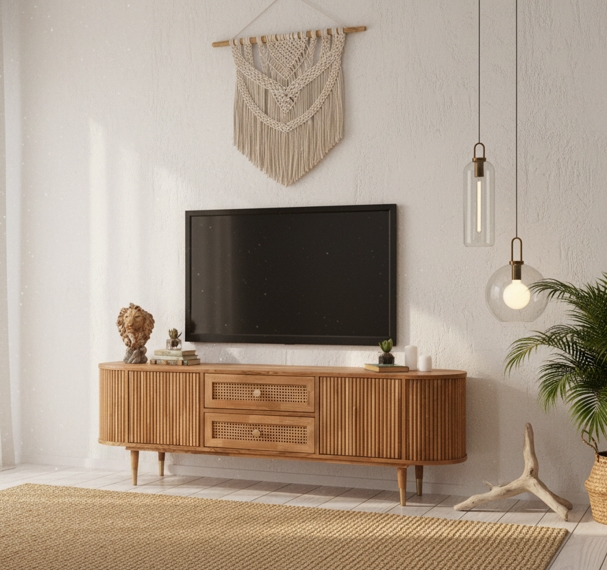 Loft Hazeranlı Tv Sehpası
